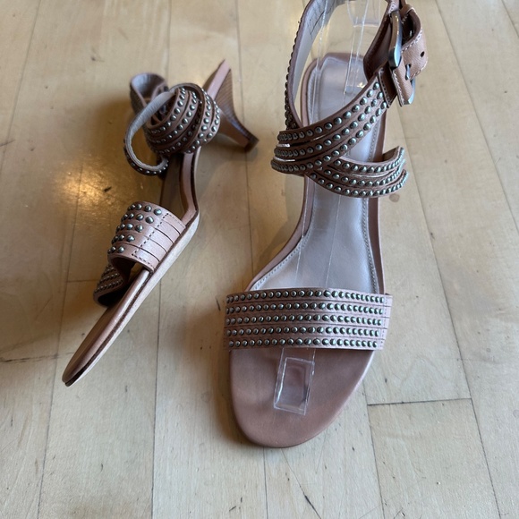 Via Spiga criss cross ankle strap sandal,  7.5,  CB2405 - Picture 6 of 6